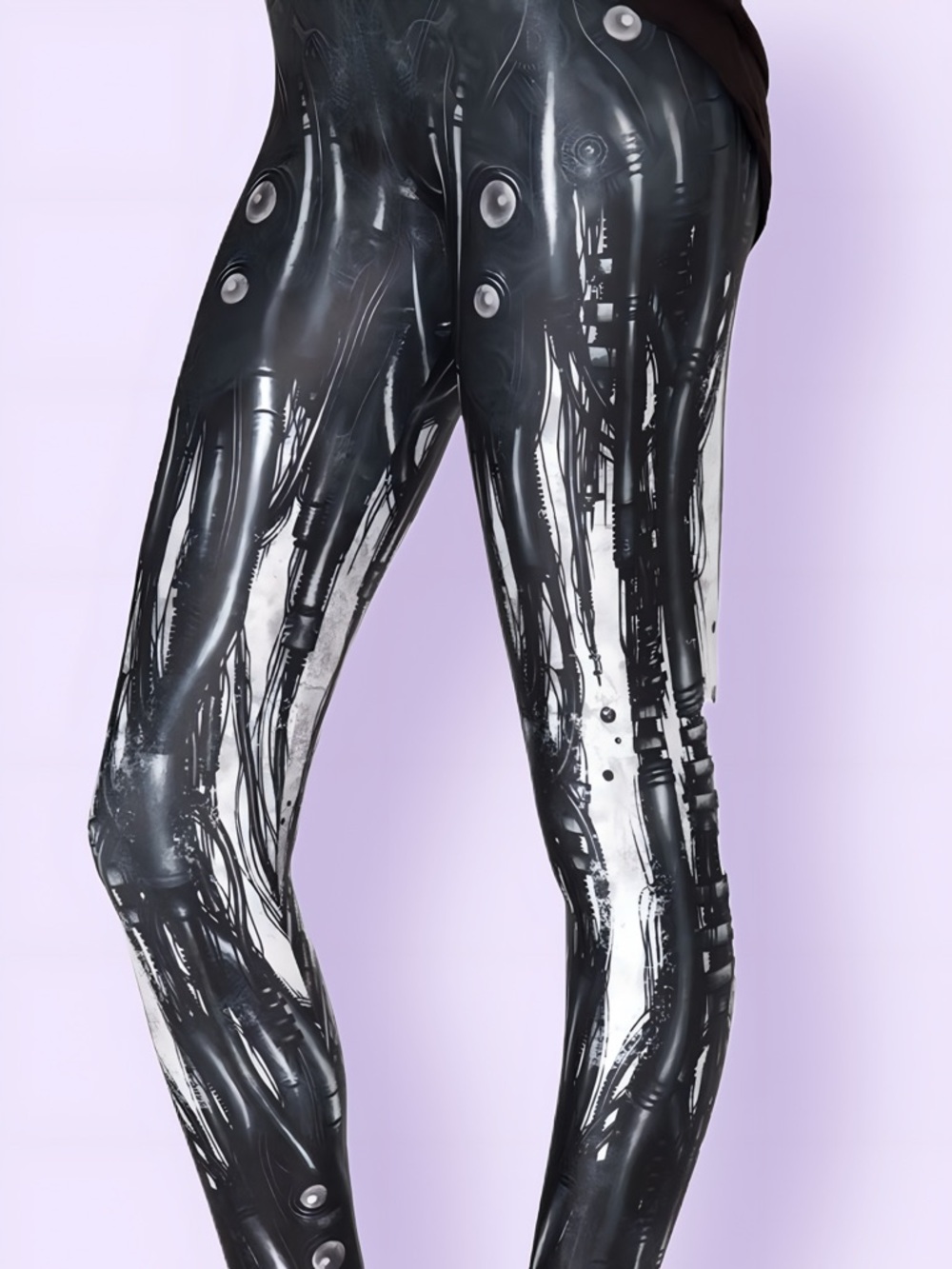 BlackMilk Mechanical Leggings Shichigoro Artist Collab Size S Discontinued